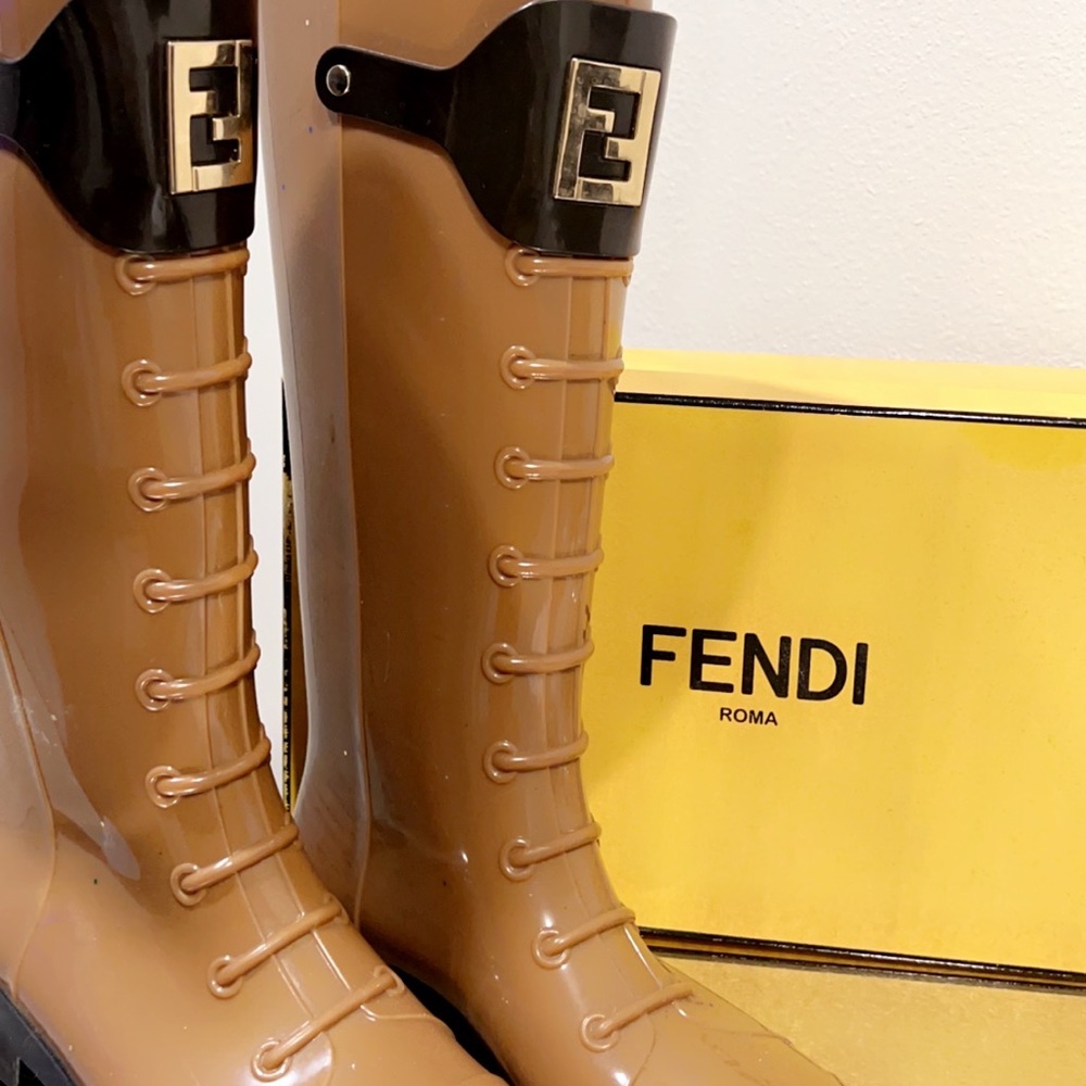 Fendi Rain Boots Size:38